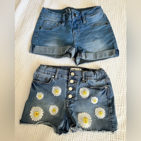 Other - Girl Jean Shorts - TWO pairs